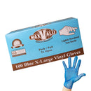 Lightly Powdered Vinyl Gloves - Available in S/M/L/XL