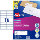 AVERY Premium White Address Labels with AveryEco