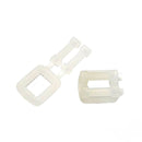 16mm Heavy Duty Hand Strapping Plastic Buckles for Polypropylene PP Strapping - Bag of 1000 (PPB-5)