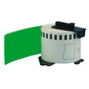 5 x Generic Brother DK-22205 DK22205 Black Text on Green Continuous Paper Label Roll 62mm x 30.48m