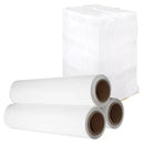 20 x Stretch Hand Pallet Wrap 500mm x 400M 25MIC Shrink Wrap - White (75mm Core)