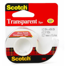 Scotch Transparent Tape 144 12.7mm x 11.4m - Box of 12