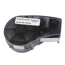 3 x Generic Brady M21-500-595-WT M21500595WT Black on White Vinyl Label Tape 12.7mm x 6.4m