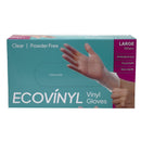 ECO VINYL Clear Powder Free Gloves - S/M/L/XL