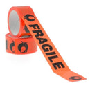6 Rolls Orange FRAGILE Packaging Tape 48mm x 75m