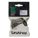Brother M-K223 MK223 Original 9mm Blue Text on White Tape - 8 meters