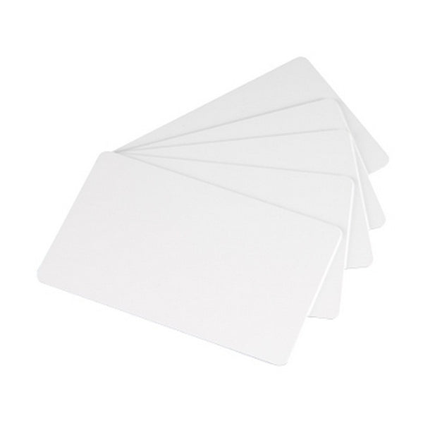 100x Evolis Badgy Paper Card Blank White 0.76mm Thick 85.6mm x 54mm - CBGCP030W