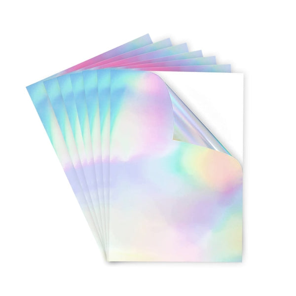 Holographic Printable Vinyl Sticker Paper A4 - 60 sheets