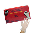 Powder Free Clear Vinyl Gloves Pack of 10,000 (100PCS x 100 boxes) - Large