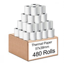 480 Bulk Rolls 57x38mm Thermal Paper EFTPOS Roll