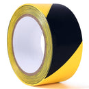 Hazard Warning Stripe Black & Yellow Safety Tape 48mm x 30m