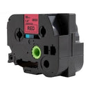 Generic Brother TZe-461 TZe461 36mm Black Text on Red Laminated Tape - 8 meters