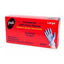 Powder Free Blue Vinyl Gloves Pack of 5000 (100PCS x 50 boxes) - Large