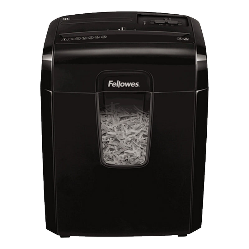 Fellowes Powershred 9C 9-Sheet Cross-Cut Shredder 4775901