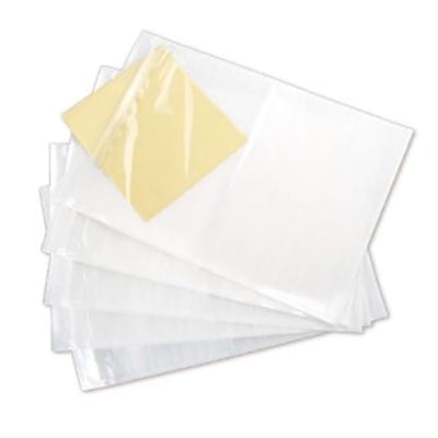 1000PCS Plain Doculopes 115mm x 165mm Packing List Invoice Sticker Pouch Document Envelope - White