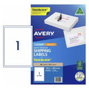 Avery TrueBlock LASER INKJET Shipping Labels