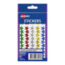 Avery Star Stickers