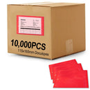 Plain Doculopes 115mm x 165mm Sticker Pouch Document Envelope - Red