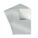 Brushed Silver Printable Vinyl Sticker Paper A4 - 100 sheets