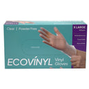 ECO VINYL Clear Powder Free Gloves - S/M/L/XL