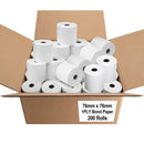 76x76mm 1PLY/2PLY/3PLY Bond Paper Receipt Rolls