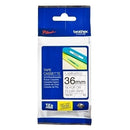 Original Brother TZe-161 TZe161 36mm Black Text on Clear Laminated Tape - 8 meters