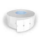 100 Rolls Freezer Grade Plain White Price Labels 21x12mm for Single Line Pricing Guns