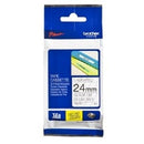 Original Brother TZe-151 TZe151 24mm Black Text on Clear Laminated Tape - 8 meters