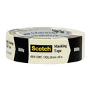 3M Scotch Masking Tape 36mm x 55m Utility 2010 Beige Pack of 16
