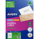 AVERY Premium White Address Labels with AveryEco