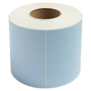 Perforated Direct Thermal Labels Blue 100mm X 150mm - 350 Labels per Roll