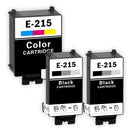 3 Pack Generic for Epson 215 [2BK+CL] Ink Combo [C13T215192+C13T216092]