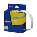 Avery Dispenser Rectangle Stickers White 49 x 13mm 550 Labels