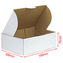 100PCS Mailing Box 150 x 100 x 75mm Die Cut Mailer