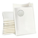 Bubble Mailer 215mm x 280mm (inner) Self-Sealed Padded Envelope Plain White Kraft Paper Mailing Bags