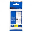 3 x Original Brother TZe-SE4 TZeSE4 18mm Black Text on White Security Laminated Tape - 8 metres