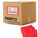 Plain Doculopes 115mm x 165mm Sticker Pouch Document Envelope - Red