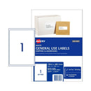 Avery White General Use Labels