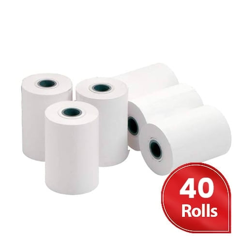 40 Rolls 79x40mm Thermal Paper Receipt Roll