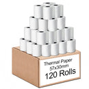 120 Bulk Rolls 57x30mm Thermal Paper EFTPOS Roll