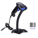 1D Laser USB Wired Barcode Scanner With Stand IS-1100L+ (10-Pack)