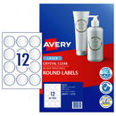 Avery Crystal Clear Laser Labels