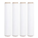 4 x Stretch Hand Pallet Wrap 500mm x 400M 25MIC Shrink Wrap - White
