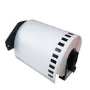 Generic Brother DK-22243 DK22243 Black Text on White Continuous Paper Label Roll 102mm x 30.48m