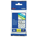 10 x Original Brother TZe-131 TZe131 12mm Black Text on Clear Laminated Tape - 8 meters