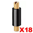 Wax Resin 55mm x 70m Thermal Transfer Black Ribbon on a 110mm Core