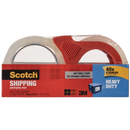 Scotch Heavy Duty Shipping Packaging Tape and Refillable Dispenser 3850-6-AU, 48mm x 50m
