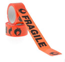 108 Rolls Orange FRAGILE Packaging Tape 48mm x 75m